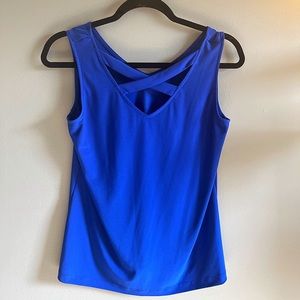 Nine West Cross Sleeveless Top